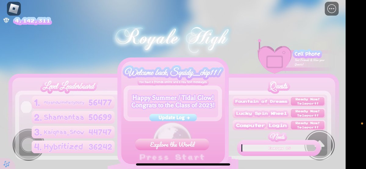 500k rhd giveaway! 🍬
Follow me + <a href="/Miza_noob/">Miso Soup🍲// Offline</a> w 🔔
Like and retweet 
Stay active 

#rhd #royalehigh #robux