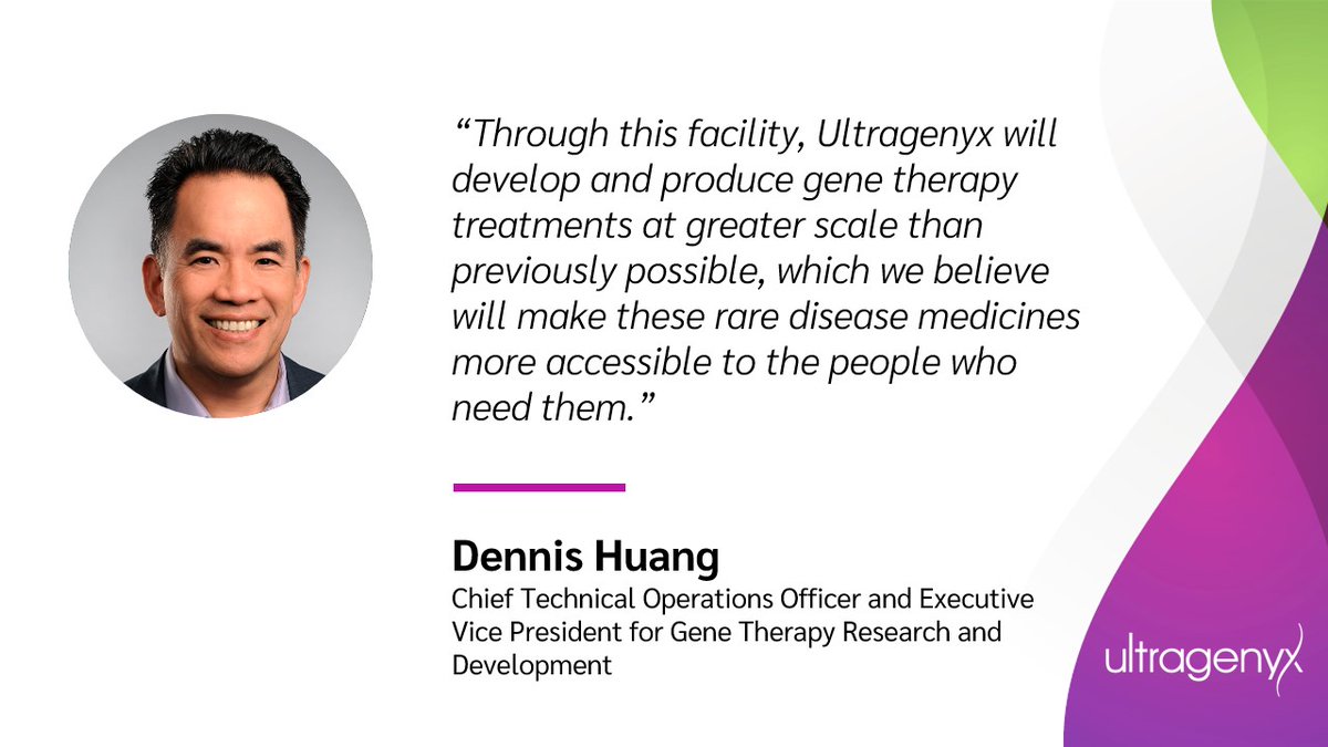 ultragenyx's tweet image. Today, we celebrate the opening of our #GeneTherapy manufacturing facility in Bedford, MA, which will enable us to bring cutting-edge gene therapies to transform the lives of people living with #RareDiseases. Learn more: ultragenyx.co/3PG13Wz