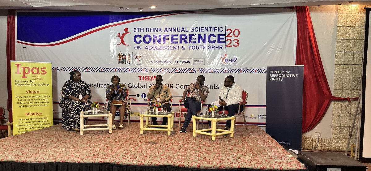 “Even as young SRHR advocates we are still afraid to give information on SRH for fear of criminalization of those we give information to.” @RitahAnindo 
#RHNKConference2023 
#Nimechanuka