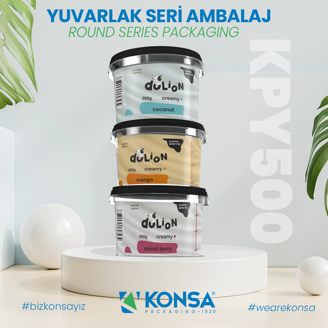 KPY500 ile tanışın - Süt ürünlerinizin için güvenilir ambalaj çözümü!
Introducing KPY500 - A Reliable Packaging Solution for Your Dairy Products!
🌐 konsa.com.tr

#ambalajÇözümleri #sütürünleri #kalite #güven #yoğurtkovası #plastikambalaj #packagingsolutions