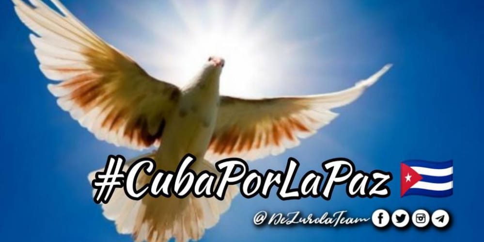 #CubaPorLaPaz 
#CubaVive