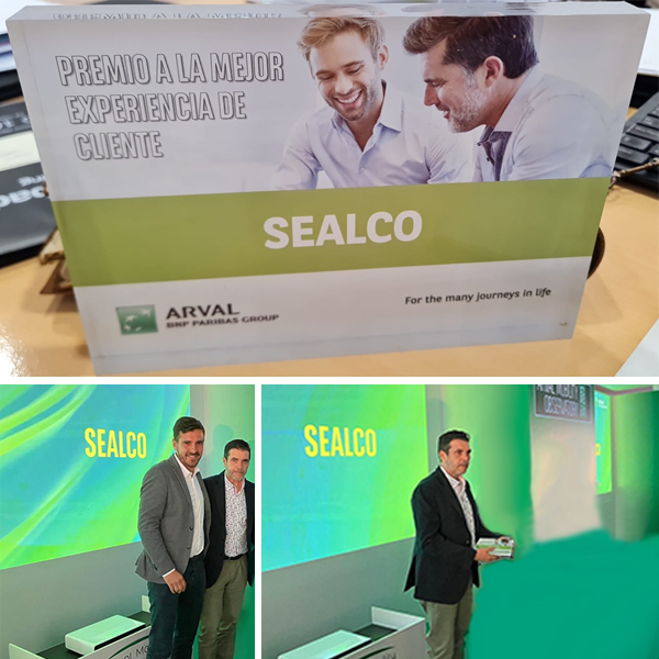gruposealco's tweet photo. Hoy damos la enhorabuena al equipo de Ventas a Empresas de Grupo Sealco por que han sido galardonados por Arval con el premio a “La Mejor Experiencia de Cliente” lo que les sitúa en un grado de excelencia que muy pocos alcanzan.

#Empresas #Business #Flotas #renting https://t.co/Ul6gNoqZ4U