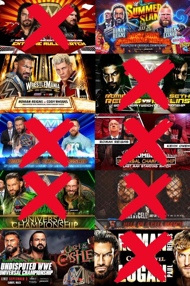 Roman Reigns vs Kevin Owens Royal Rumble 2021 is out ❌

Comment down one match to be eliminated from the best Roman Reigns singles matches ever tournament 👇

3 matches left🚨🚨