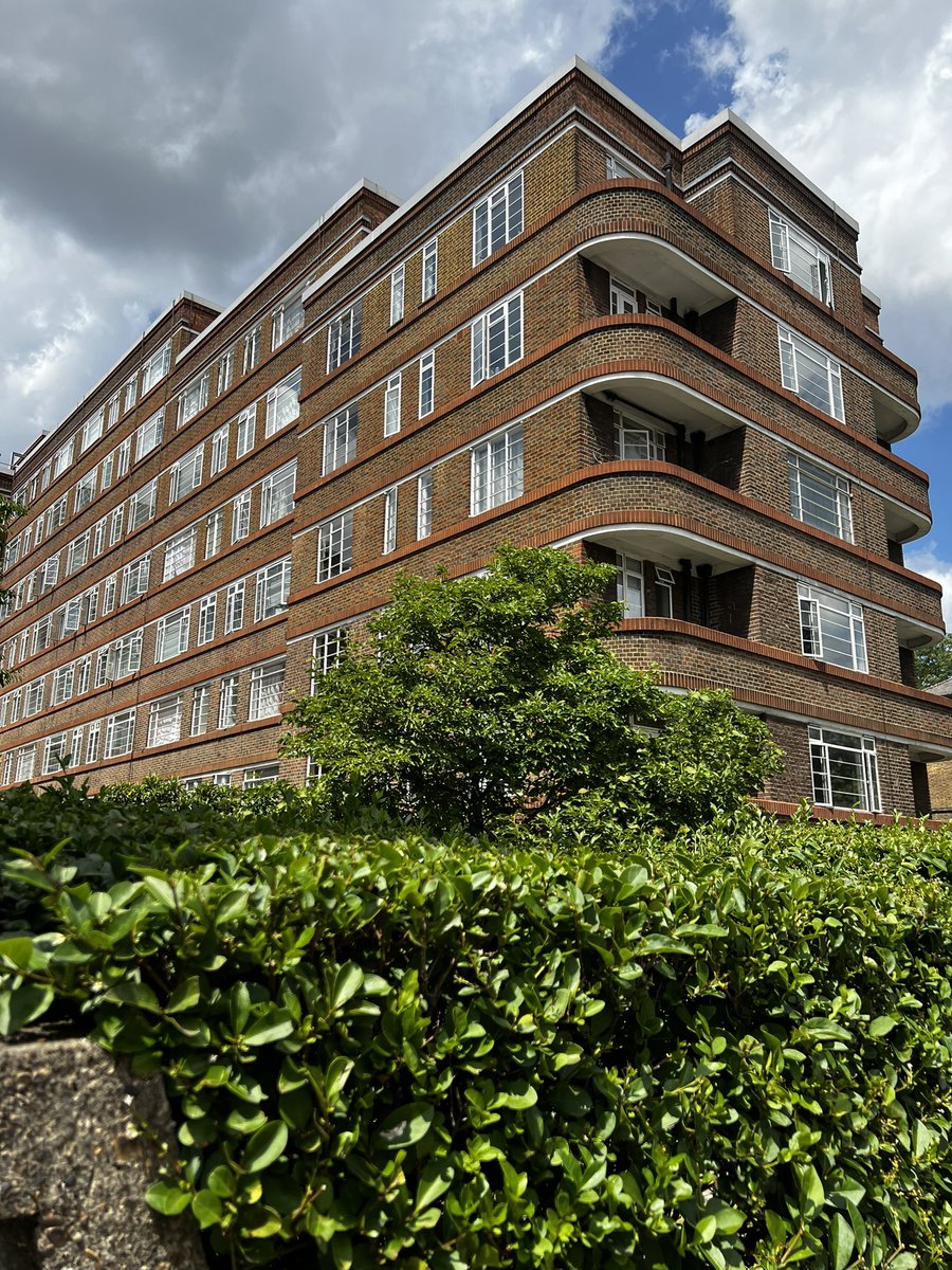 Tim on Twitter "I made it, here is Du Cane Court an Art Deco block on