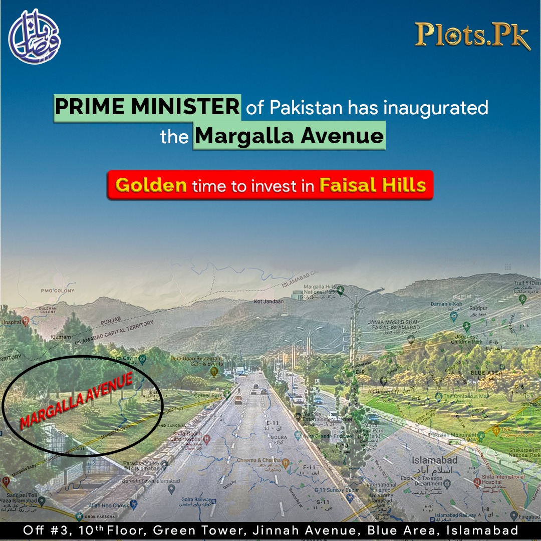 Profit Kamayen Kunkay it's a Golden Time to Invest In Faisal Hills. 

#faisalhills #plotspk #primeminister #islamabad