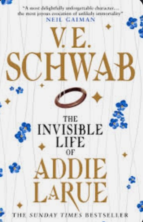 SLWright_Author's tweet photo. @veschwab The Invisible Life of Addie LaRue. Beautiful, poignant, funny. A fantasy to remember. Must read!! https://t.co/HAvOfHO3hh