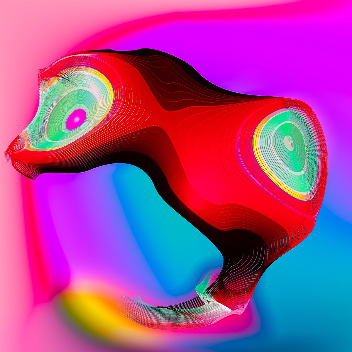 Ueeism's tweet image. GM☀️
#algorithmicart  #generativeart