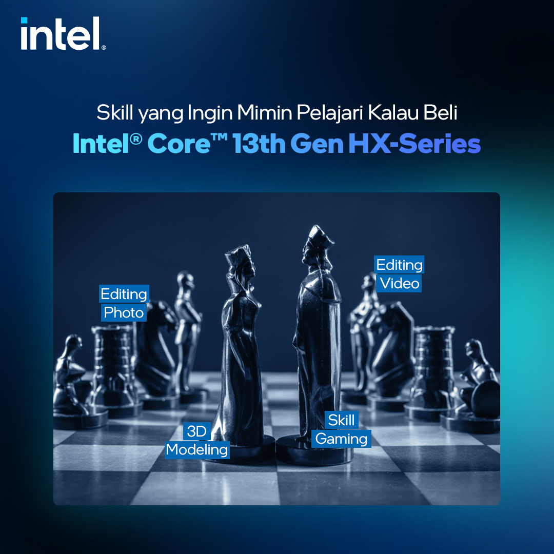 Coba ceritain dong, alasan kamu beli laptop yang speknya mumpuni itu buat belajar skill apa sih? Yuk reply tweet ini!

Buat bantu naikin level skill kamu, pake laptop andalan dengan spek canggih berprosesor 13th Gen HX Series! Biar makin jago dan #Beyondperformance!

#LeapBeyond