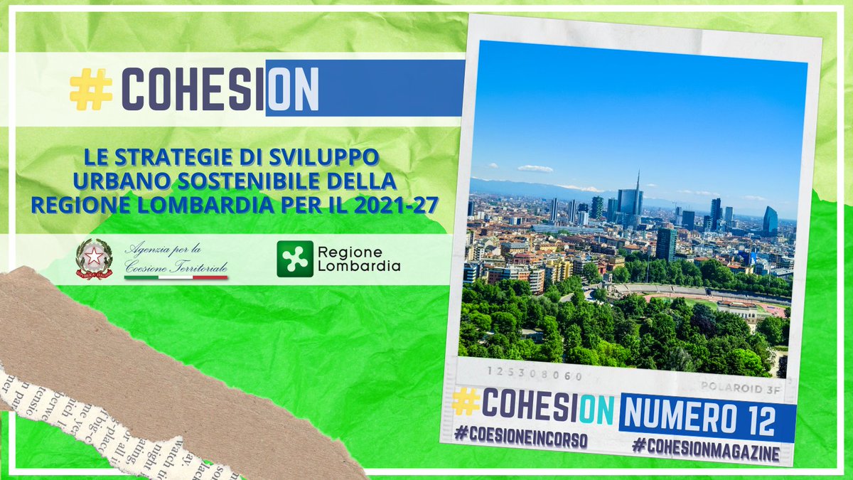 AgenziaCoesione's tweet photo. 💥Rigenerazione di contesti urbani fragili, inclusione sociale delle fasce più deboli e lotta alle disuguaglianze.
✅Su #CohesionMagazine un approfondimento dedicato alle Strategie di Sviluppo Urbano Sostenibile della @RegLombardia.
👉https://t.co/NevA9NSTy0
#CoesioneInCorso https://t.co/qS2Pz3fjqD