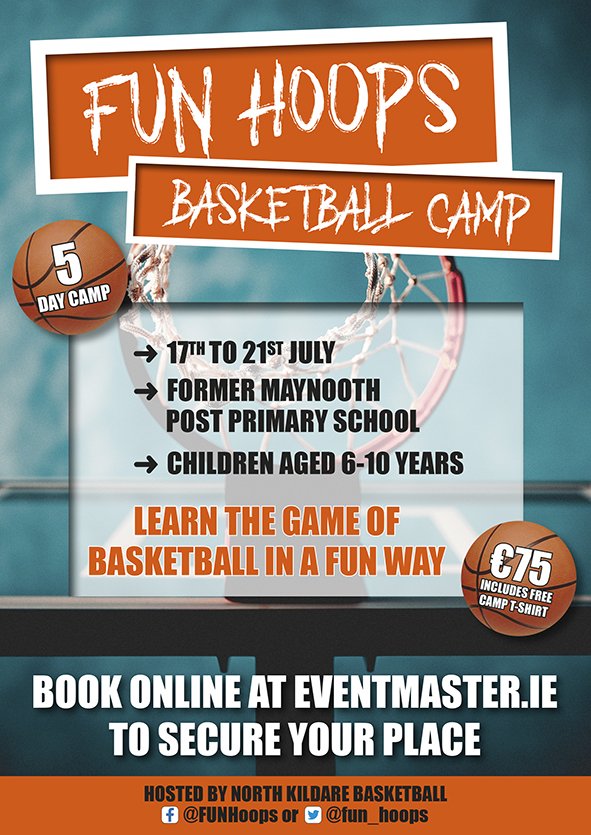 4 weeks to start of camp; only a small number of places left