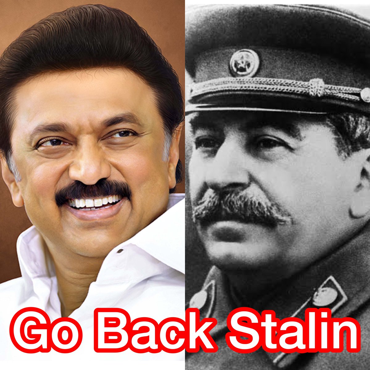 तमिलनाडु का मुख्यमंत्री स्टालिन जिसने राष्ट्रवादी मनीष कश्यप पर NSA लगाया, वह बिहार आ रहा है!

हमारा समर्थन #GoBackStalin हैशटैग को है और आप का भी समर्थन चाहिए

कौन था स्टालिन जिस से प्रभावित होकर करुणानिधि ने अपने बेटे का नाम स्टालिन रखा.?

जोसेफ स्टालिन का जन्म 18 दिसंबर 1879…