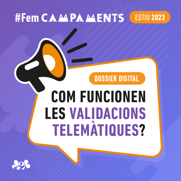 [DOSSIER DIGITAL 💻] Gràcies a l’esforç col·laboratiu dels agrupaments, tenim aquí la nova versió del dossier digital: més intuïtiva, eficient i àgil. 

🚀Ara incorpora també les VALIDACIONS TELEMÀTIQUES! 
Hem preparat dues vídeoguies per veure pas a pas com funcionen. 👇