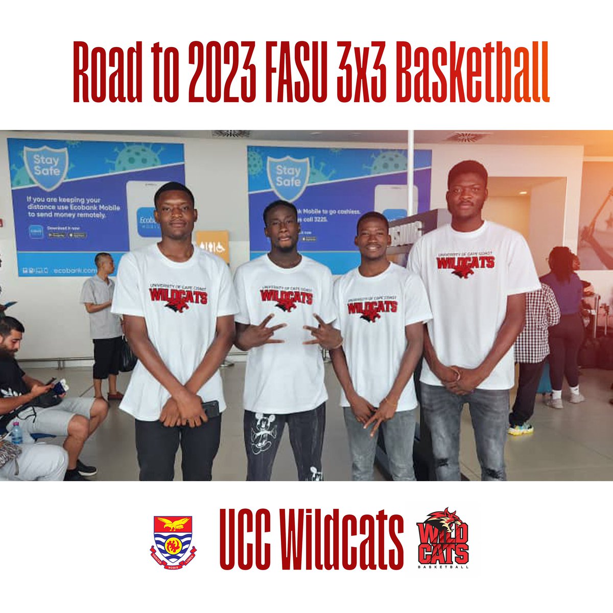 UccWildcats's tweet photo. See you in South Africa 🇿🇦
#webelieve
#fasu2023 https://t.co/mMSKhy7BRq
