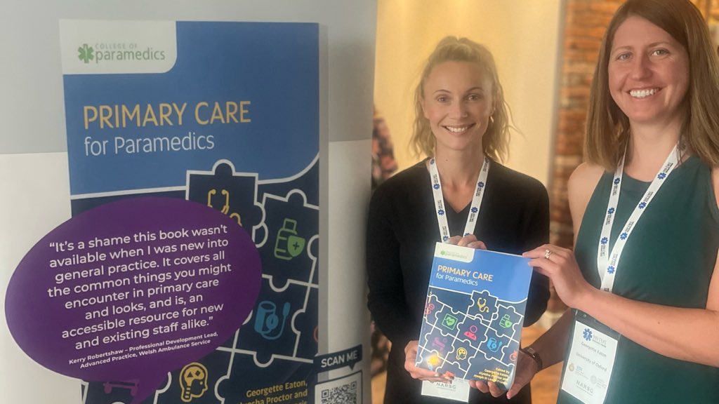 Georgette Eaton (@georgette_eaton) on Twitter photo So exciting to see the first copy of Paramedics in Primary Care today at <a href="/999EMSRF/">999EMSResearchForum</a>.
Edited by <a href="/alyesha_proctor/">Alyesha Proctor</a> <a href="/josephfra/">Joseph St Leger-Francis</a> and myself & published by <a href="/classprofession/">Class Professional</a> - available for order 👉 classprofessional.co.uk/nursing-medici… and out for delivery at the end of the month! 🩺 So exciting to see the first copy of Paramedics in Primary Care today at <a href="/999EMSRF/">999EMSResearchForum</a>.
Edited by <a href="/alyesha_proctor/">Alyesha Proctor</a> <a href="/josephfra/">Joseph St Leger-Francis</a> and myself & published by <a href="/classprofession/">Class Professional</a> - available for order 👉 classprofessional.co.uk/nursing-medici… and out for delivery at the end of the month! 🩺