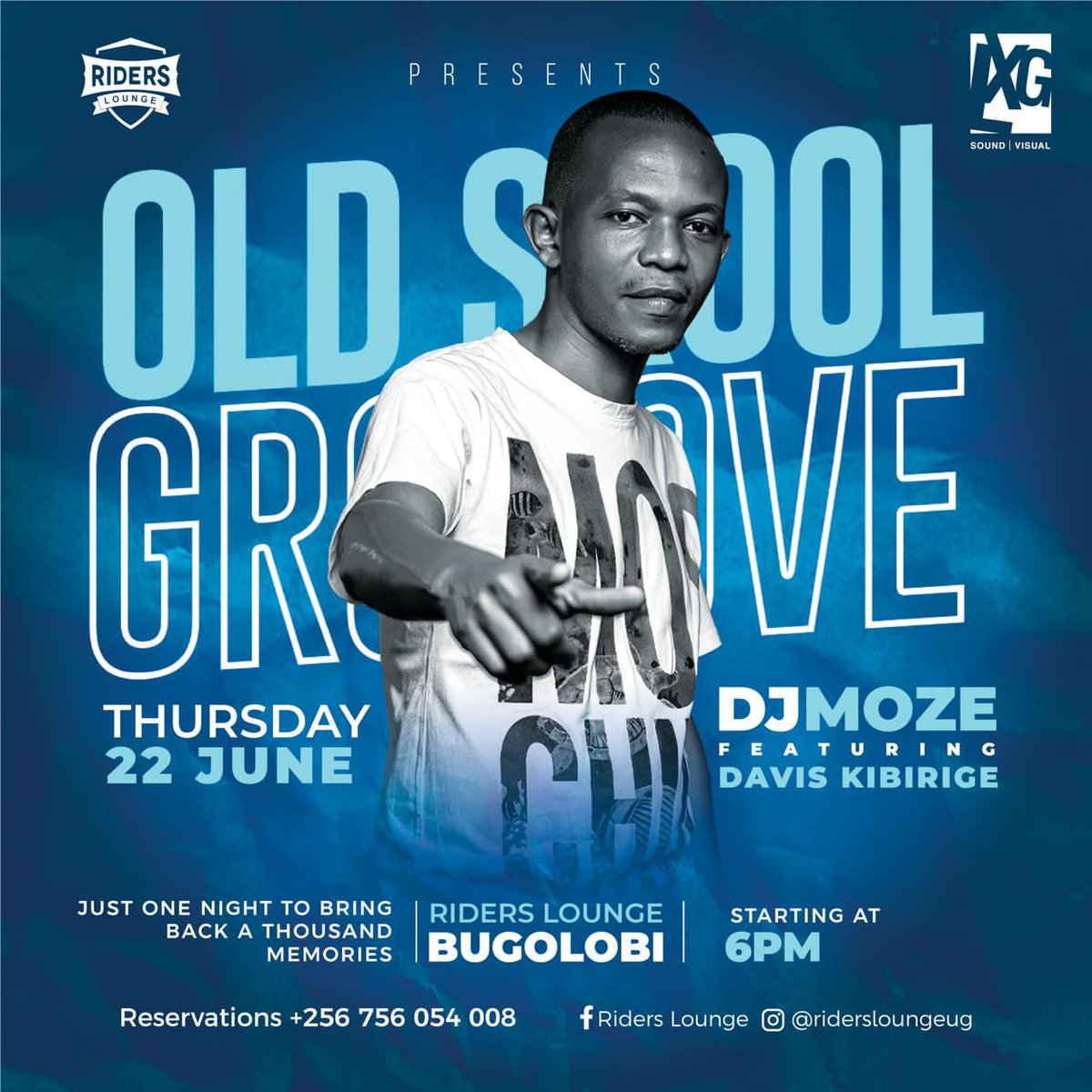 Tomorrow we are at #Riderslounge - Bugolobi for the old skool Groove with  @djmo_ze  ft #Daviskibirige  🔥🔥💃🏾💃🏾

#Goodvibes #goodmusic. See you all ✊🏻