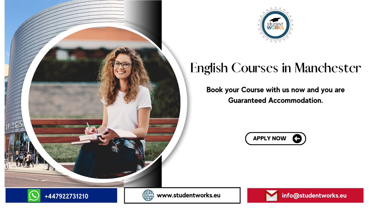 Book your Course with us now and you are Guaranteed Accommodation.
.
#ukvisa #studentvisa #ukstudentvisa #studyvisa #studyvisauk #english #student #study #course #Englishlessons #englishclasses #LearnEnglish #manchester #generalenglish #UK