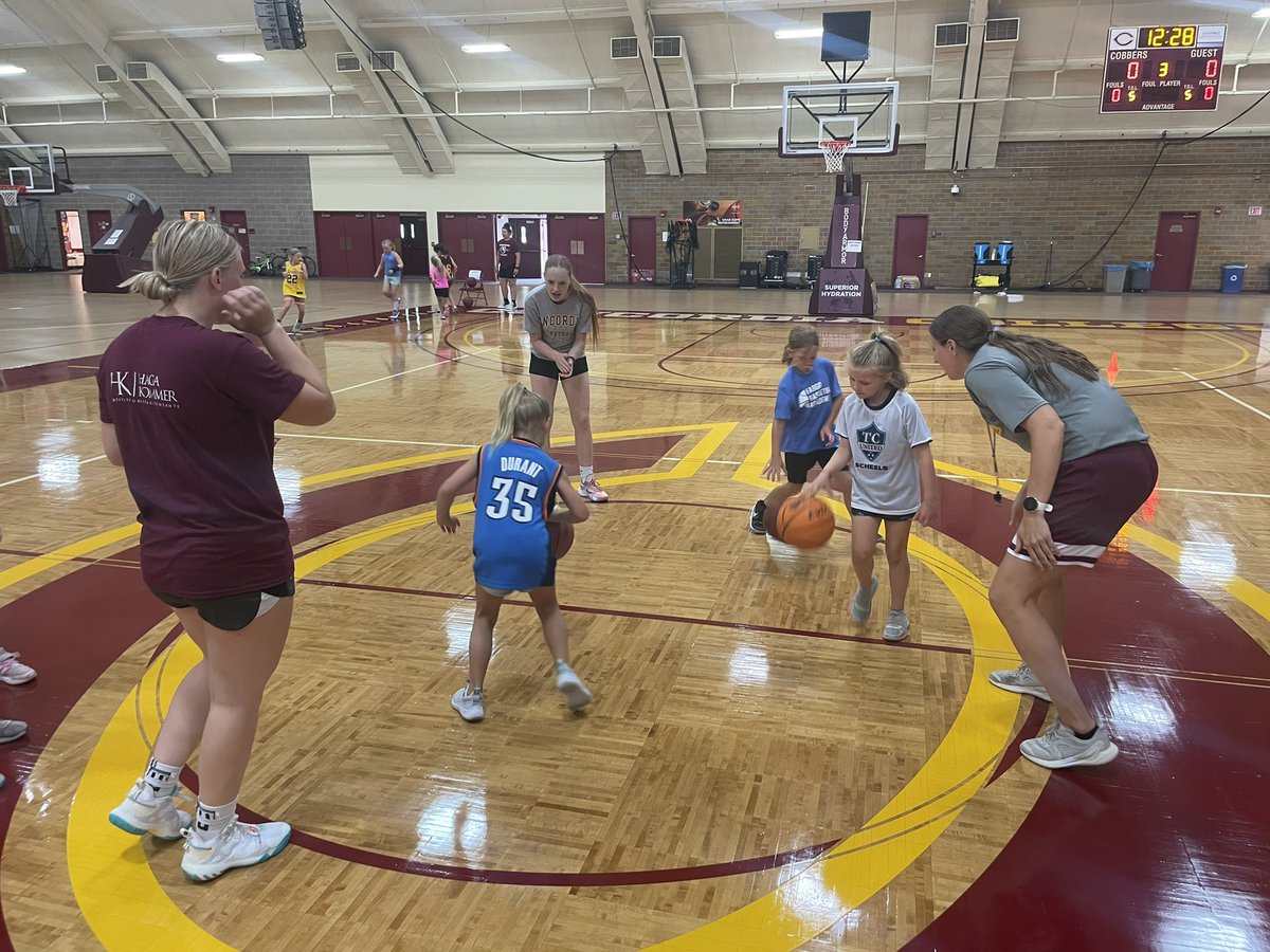 CobberWbb's tweet image. Day 2 of Cobber AM Skills and Leadership-These Ballers Know How to Bring the Energy 🔥🏀🌽 #WeBelieve