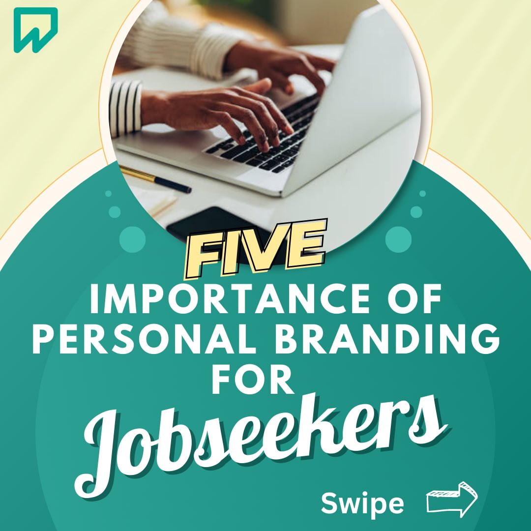 wekbod's tweet photo. Personal branding is crucial for job seekers in today’s competitive job market. Here are five points highlighting the importance of personal branding and tips on building a strong online professional presence
#jobseeker #personalbranding #CareerGrowth #ITJobs https://t.co/q3cg9WoHlo