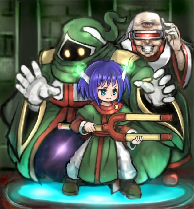 リメイク記念ということでだいぶ昔に描いたスタオ2のらくがきをはりはり(●'ω`●)♪
十賢者のサディケル、ラファエル、カマエルです!彼らとの戦闘で流れるBGM「Beasts of Prey」は大好物…✨ 