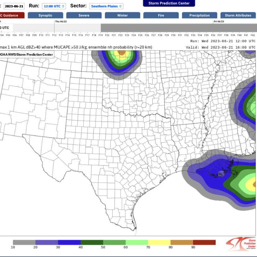 12z CAM suite severely underperforming this morning with the MCS moving into central OK. Every model dissipated the MCS shortly after initialization. It continues to plow forward, consuming ample CAPE out ahead of it. MU parcel heights < 1000 m being easily lifted by cold pool