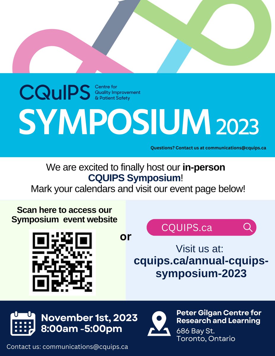 Registration opens tomorrow for our Annual CQuIPS Symposium! Set a reminder and take advantage of the early bird pricing. Spaces are limited! cquips.ca/annual-cquips-…