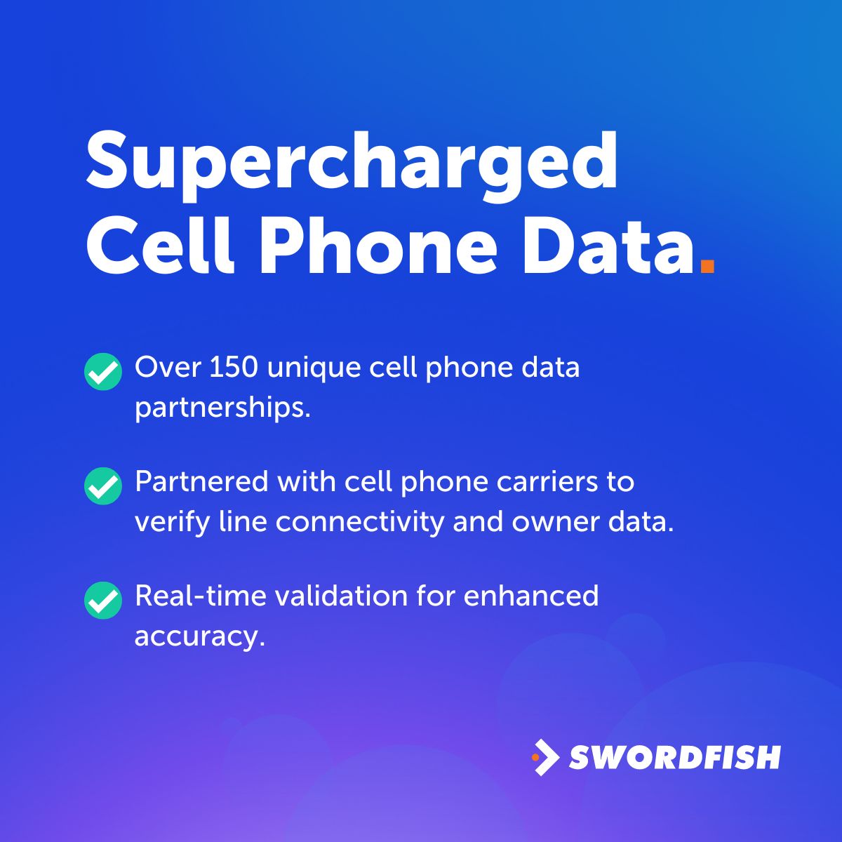Swordfish has THE best cell phone contact data available. Get direct access to decision-makers with accurate and validated contact data.  📱

#coldcalling #sales #salestips #salesdevelopment #salesdevelopmentrepresentative #salesintelligence