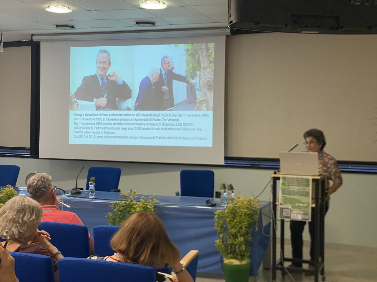 Livio Trainotti (@liviotrain88) on Twitter photo @ SBI plant development & biotech annual meeting remembering prof. Casadoro former director <a href="/ortobotanicopd/">Orto botanico di Padova</a> who passed away last April @ SBI plant development & biotech annual meeting remembering prof. Casadoro former director <a href="/ortobotanicopd/">Orto botanico di Padova</a> who passed away last April