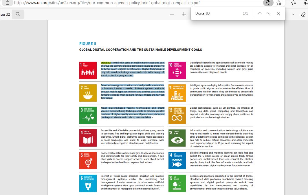 L'ONU veut une identité numérique pour tous, relié au compte bancaire et au téléphone mobile et plus de vaccins (rapport de Mai 2023).
✅Un passe sanitaire pour tous, tout le temps.
L'oligarchie veut nous surveiller, contrôler pour conserver ses privilèges. Libérons-nous avant…