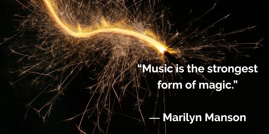 Quote of the day! #musicquotes #marilynmanson