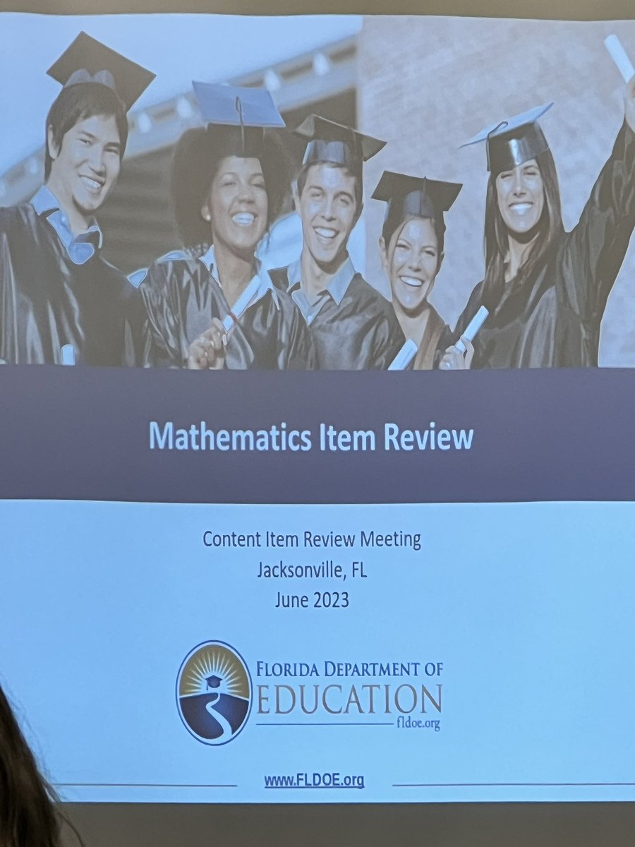 Spending the next 3 days on the Item Review Committee for the FAST. <a href="/scpselementary/">SCPS Elementary Ed</a> <a href="/ib_iwes/">Idyllwilde Elementary: Future Ready Academy</a>