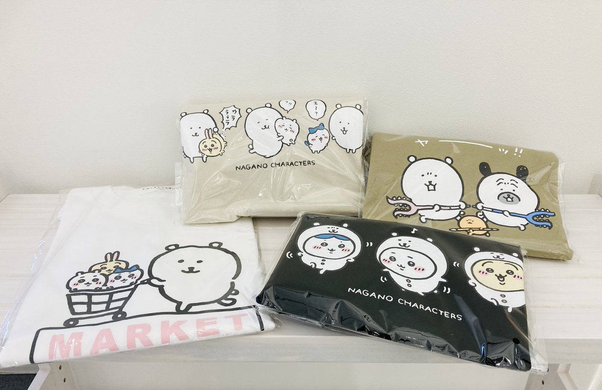 ナガノキャラクターズ　ビッグTシャツ　討伐 ナガノマーケットSHINSAIBASHI 🌟＼📢明日より発売開始！／🌟 ・ナガノ