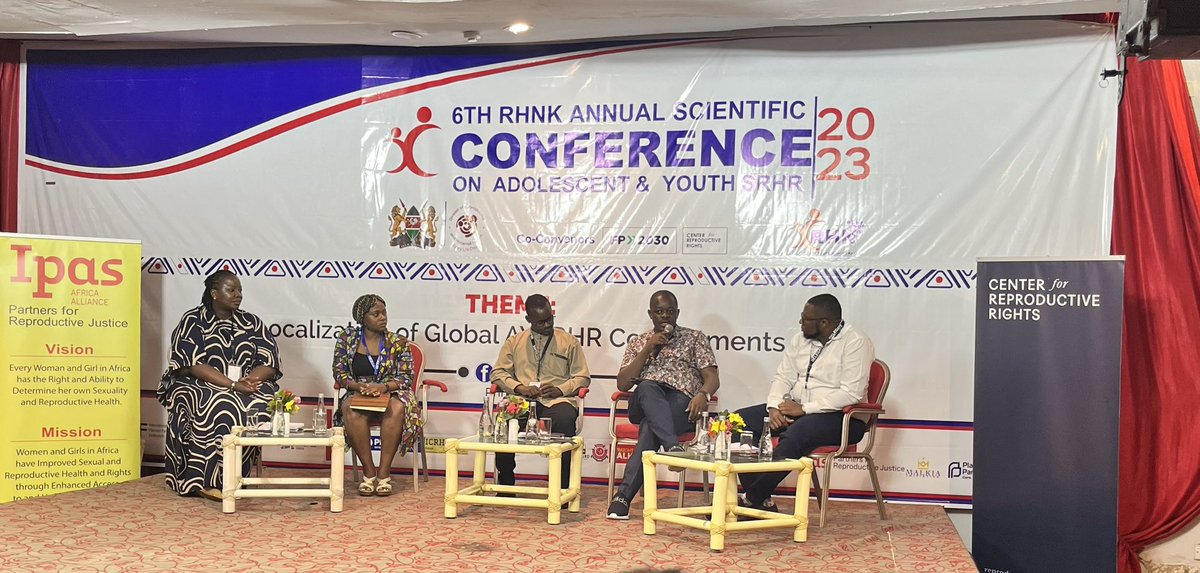 “Health care workers are not trained on VCATs, hence they are not equipped to provide services & age appropriate information to adolescents .” Dr. Andrew Were
#RHNKConference2023 
#Nimechanuka
