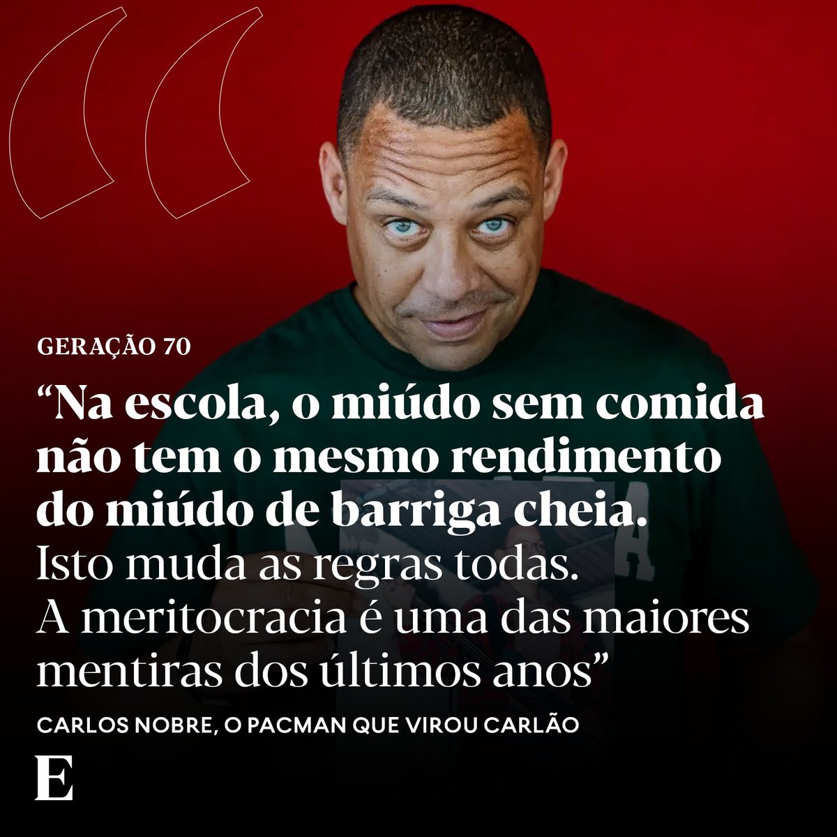 Carlão fala do bairro onde cresceu, em Cacilhas, de onde “saíram todo o tipo de pessoas”. “Vendia-se droga às claras”, afirma o músico, que acredita numa sociedade sem classes.

Ouça o podcast 'Geração 70': expresso.pt/podcasts/gerac…

📷 José Fernandes