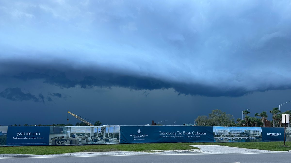 Jeremy Ferris (@jferrisfl) on Twitter photo Summer storms brewing in South Florida! ⛈️ Captured this ominous dark storm cloud rolling in near North Palm Beach. Mother Nature showing her power and beauty! 🌩️ #SummerStorms #SouthFlorida #DramaticSkies" #lovethepalmbeaches <a href="/PalmBeachesFL/">The Palm Beaches</a> Summer storms brewing in South Florida! ⛈️ Captured this ominous dark storm cloud rolling in near North Palm Beach. Mother Nature showing her power and beauty! 🌩️ #SummerStorms #SouthFlorida #DramaticSkies" #lovethepalmbeaches <a href="/PalmBeachesFL/">The Palm Beaches</a>