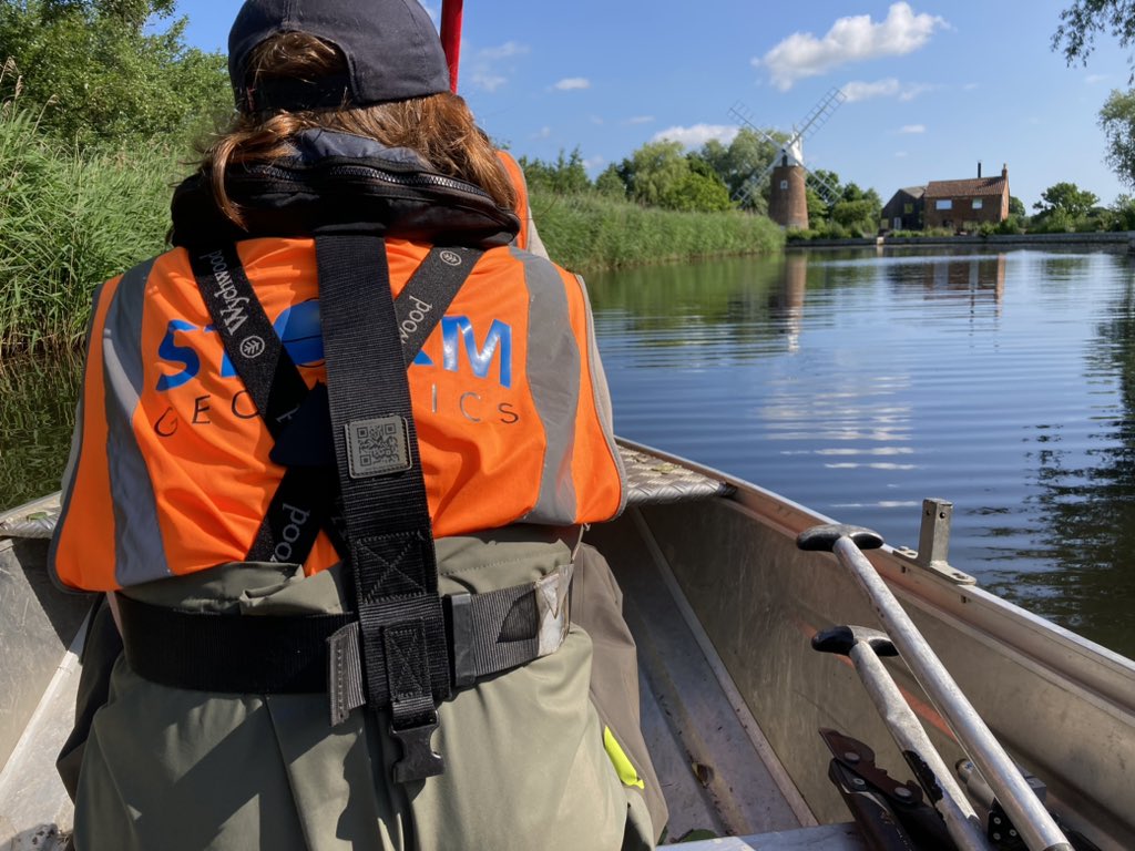 Alex Lyall (@alexlyall_sg) on Twitter photo Nice spot surveying the broads this week. #surveying #stormgeomatics Nice spot surveying the broads this week. #surveying #stormgeomatics