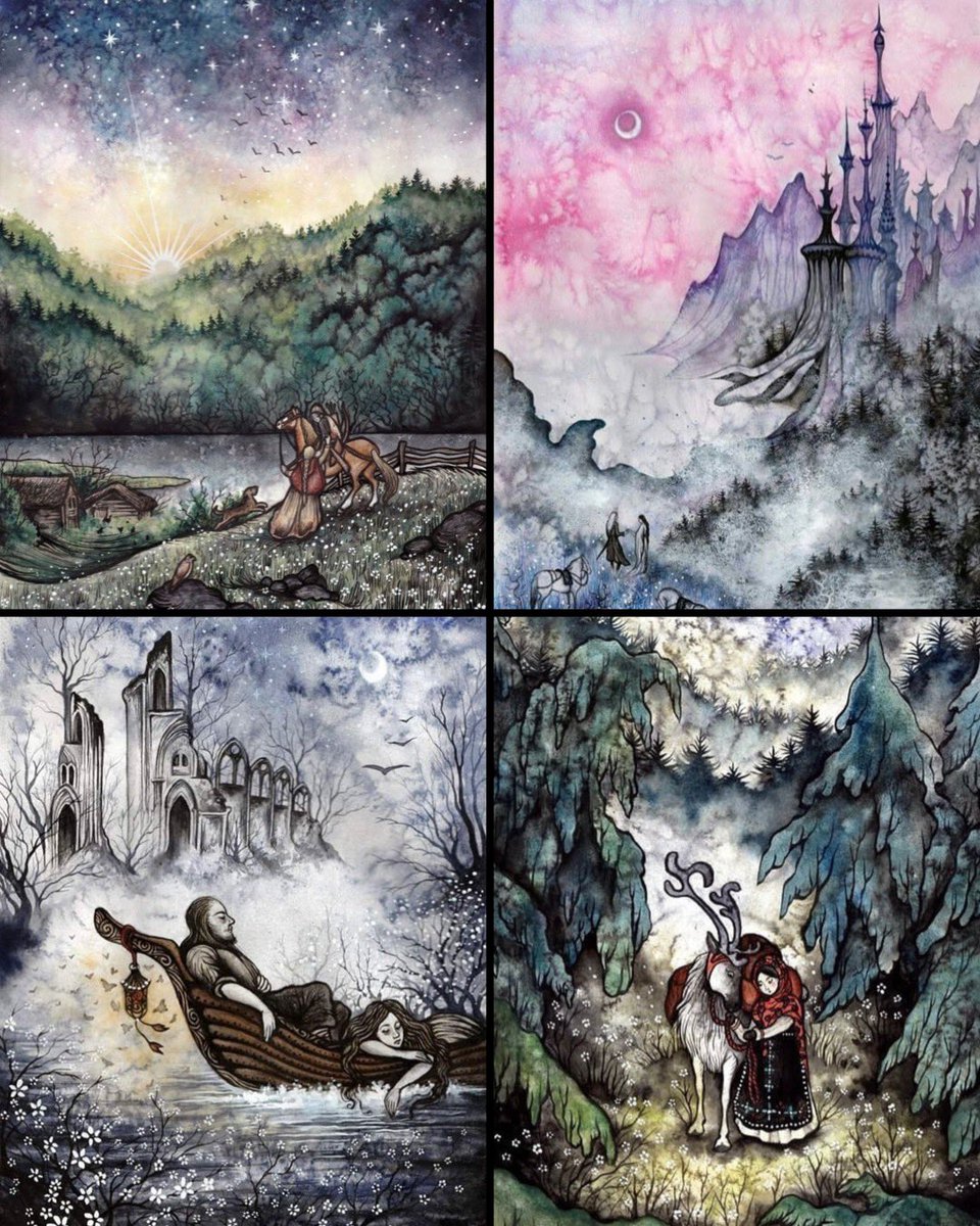 French artist Sieskja is inspired by fairy tales and folklore