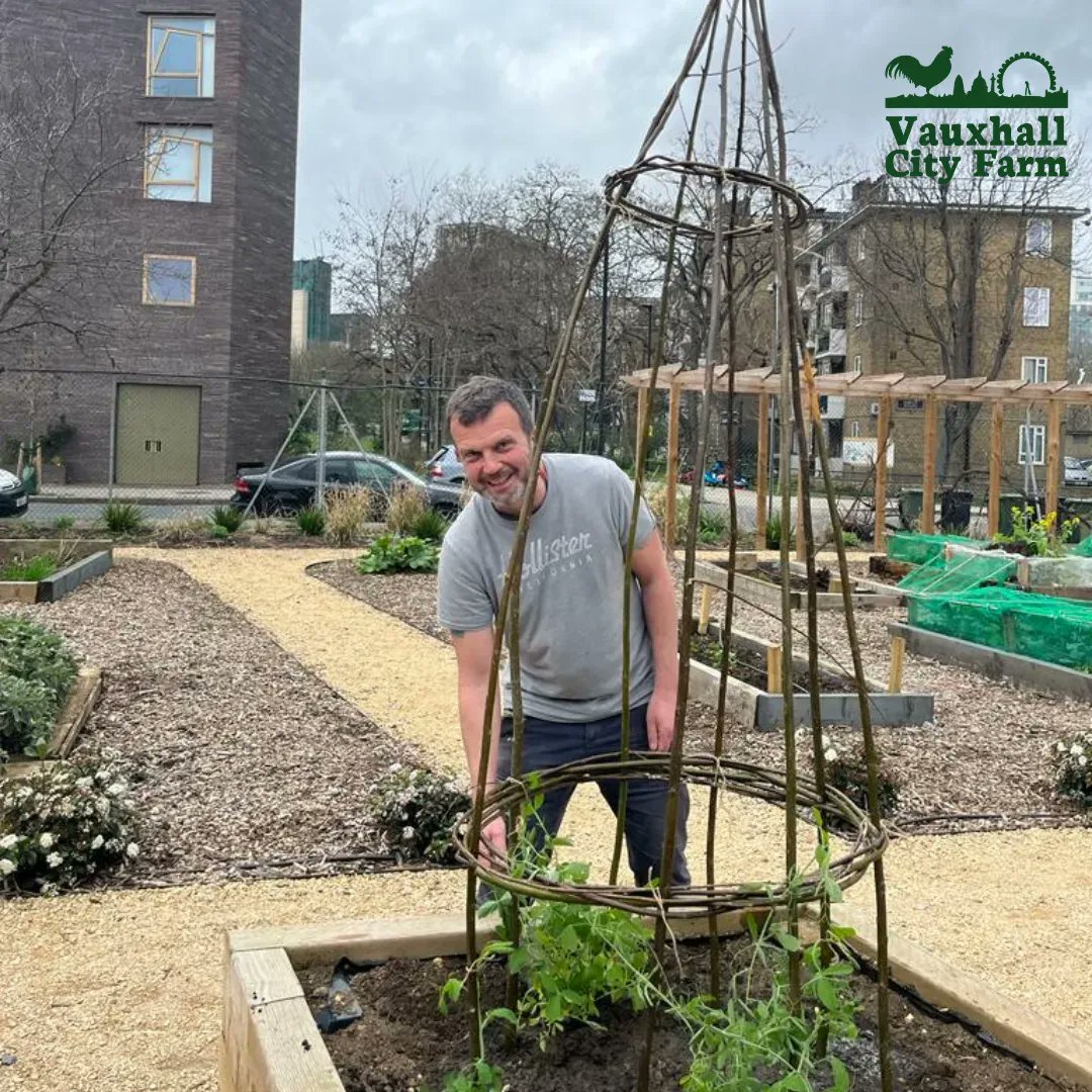 Have you seen how David and his volunteer team has transformed Vauxhall City Farm Community Garden. #Gardner #plants #communitygarden