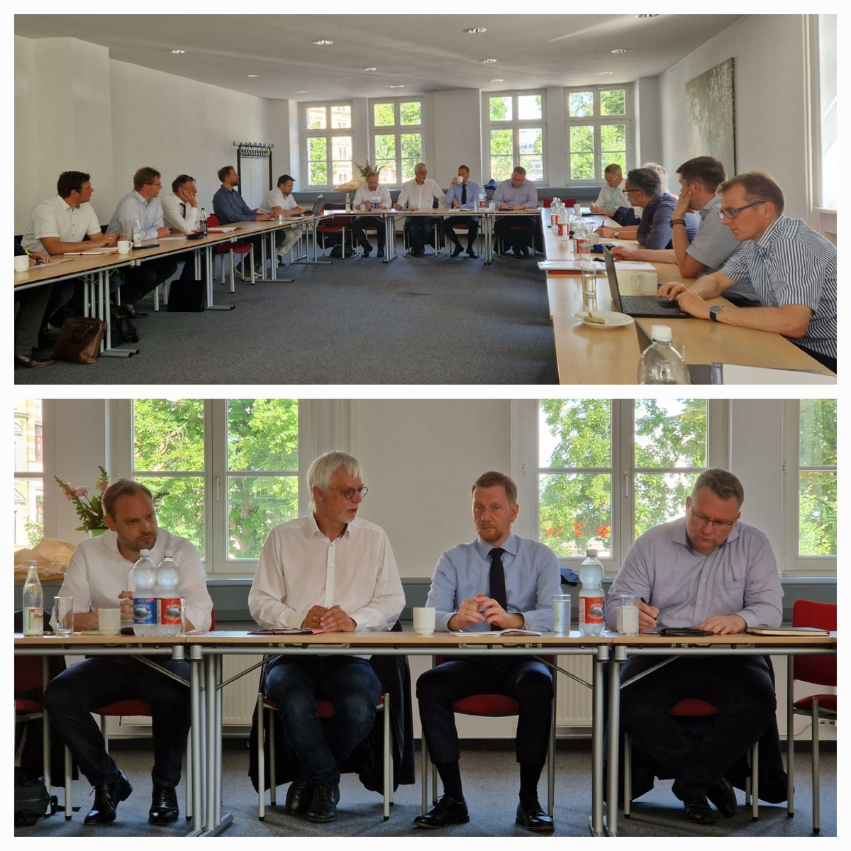 DGBSachsen (@dgb_sachsen) on Twitter photo Heute gemeinsame Sitzung mit der <a href="/cdusachsen/">CDU Sachsen</a> in Dresden. Worum es ging? #Fachkräfte, #Wirtschaft, #GuteArbeit, #Mitbestimmung, #Demokratie, #Tarifbindung, #Vergabegesetz. Unsere Position ist klar: #Vergabe öffentlicher Gelder nur mit #Tarifvertrag! PM: sachsen.dgb.de/-/UpF Heute gemeinsame Sitzung mit der <a href="/cdusachsen/">CDU Sachsen</a> in Dresden. Worum es ging? #Fachkräfte, #Wirtschaft, #GuteArbeit, #Mitbestimmung, #Demokratie, #Tarifbindung, #Vergabegesetz. Unsere Position ist klar: #Vergabe öffentlicher Gelder nur mit #Tarifvertrag! PM: sachsen.dgb.de/-/UpF