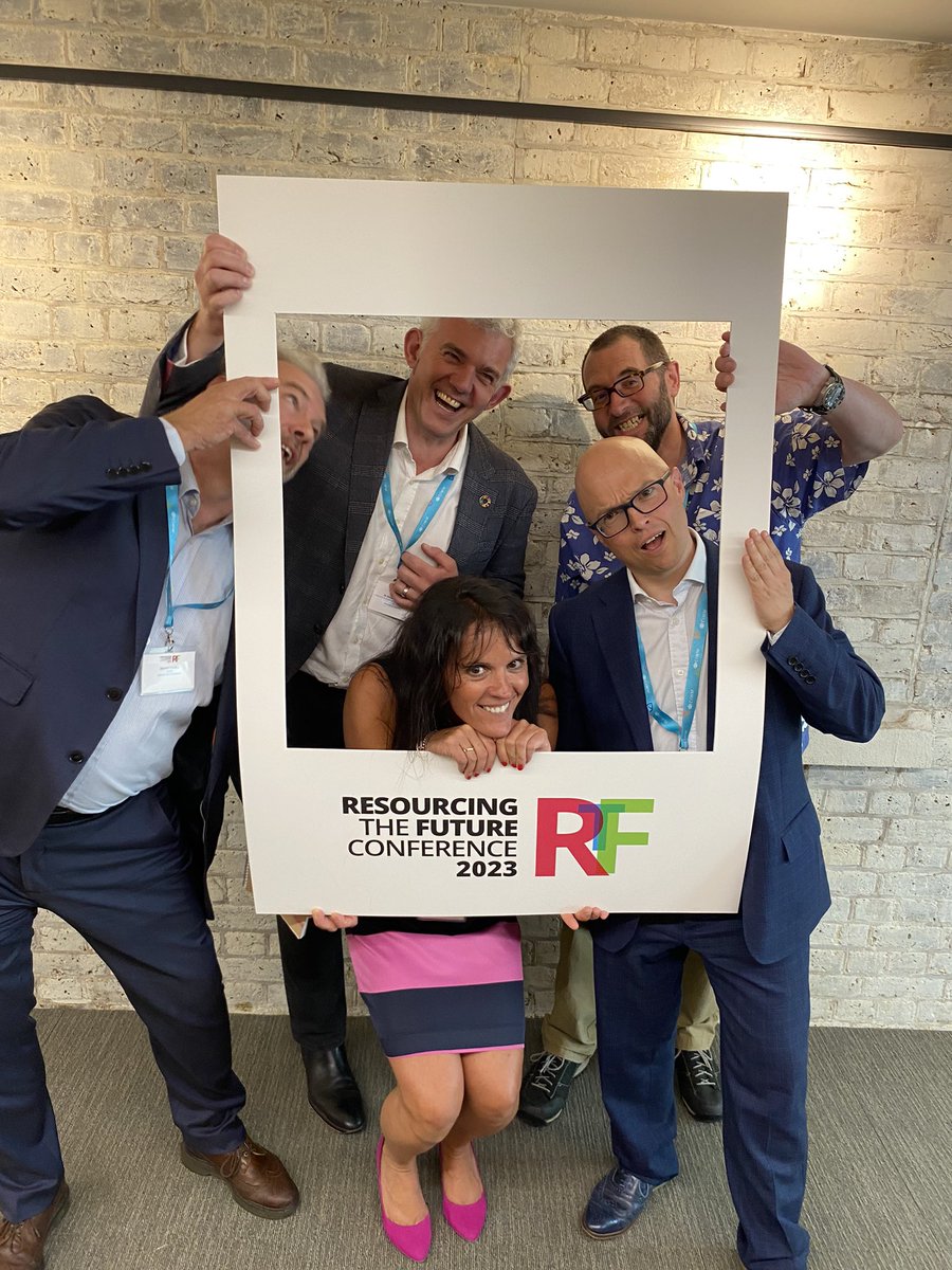 CIWM's tweet photo. When you get the entire CIWM Presidential Team and the incoming Junior Vice President in one place, there’s only one thing for it - silly selfies! #RTF23 https://t.co/M9A6QxIkCi