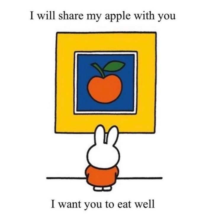 pochaccobebi's tweet photo. miffy bday queen https://t.co/95sqw12S1b