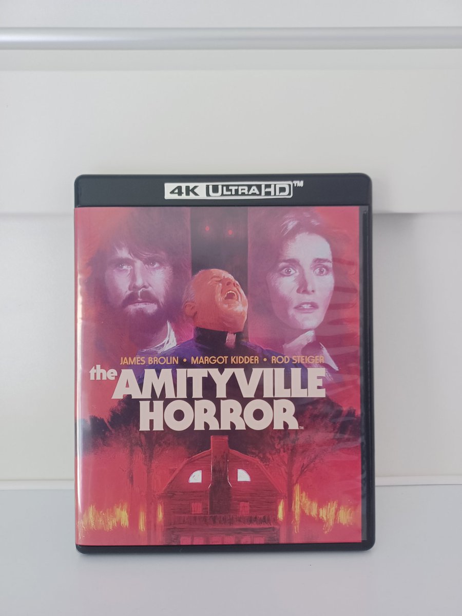 Bought it from Tradera this weekend 

#theamityvillehorror #vinegarsyndrome #4k #bluray #movie #horror