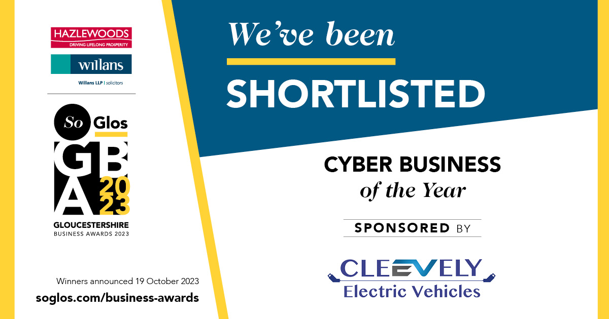 We are delighted to announce that North Green Security has been shortlisted in the Cyber Business of the Year category at the @soglos Gloucestershire Business Awards 2023. #SGGBA #CyberSecurity #awards #GlosBiz