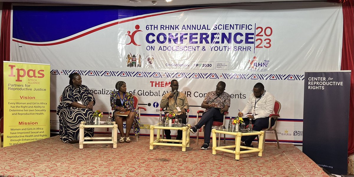 “Consent is for policy makers not adolescence, because they will have sex whether or not at the age of consent.”Christopher Sengoga
#RHNKConference2023 
#Nimechuka