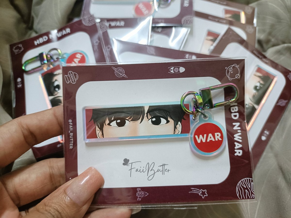 Faii_Butter's tweet photo. Give away Birthday N'war

สุ่มแจก Acrilic keychain จำนวน 5 ชิ้น (ส่งให้ฟรีจ้า) สุ่มจากรีทวิต

สงวนสิทธิ์ให้เฉพาะชาวหมูยอเท่านั้นนะคะ

#GiveawayBDWar29th #FGiveYW
@warwanarat #warwanarat War Wanarat https://t.co/qMiqTRenhI