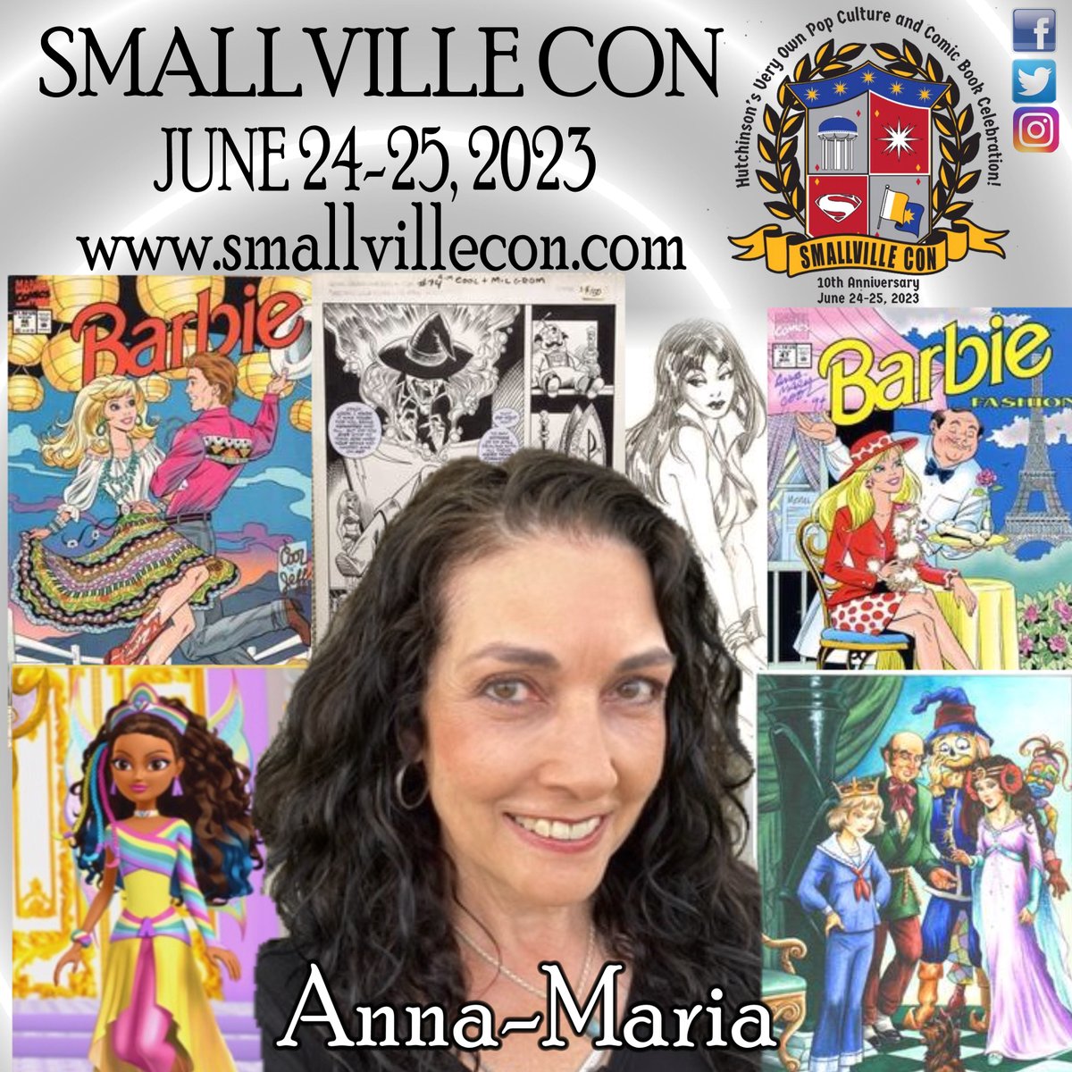 We welcome Anna-Maria to the show, From drawing Barbie, Elvira, and Soul Searchers comics to illustrated Oz novels and The Real Tooth Fairies kids’ book series. Anna-Maria is currently illustrating a new Oz novel. Check out her work can be at  Facebook.com/amcoolart