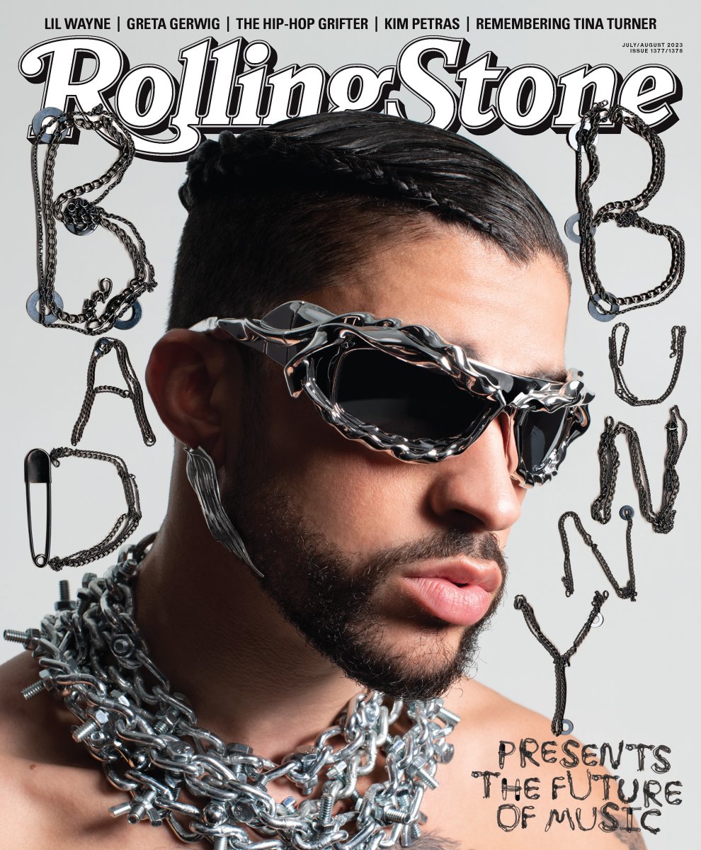 Bad Bunny Conquered the World. Now What? 🇵🇷

Global megastar @sanbenito graces the cover of Rolling Stone's July/August Future of Music Issue and talks about staying true to himself while dealing with tabloid attention and all kinds of cabroneria.

Story: rollingstone.com/music/music-fe…