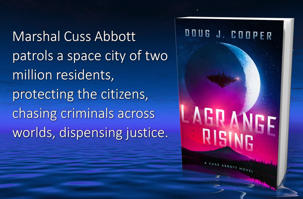 LAGRANGE RISING with Marshal Cuss Abbott
Imagine Harry Bosch in space.
A fast-paced read with heart-stopping action.
amazon.com/gp/product/B0B…
Kindle  #CrimeDrama #Scifi