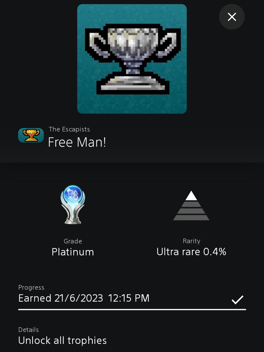 1k subs AND my first ultra rare #platinumtrophy in 1 day?
I'd say that's a job well done 🥳