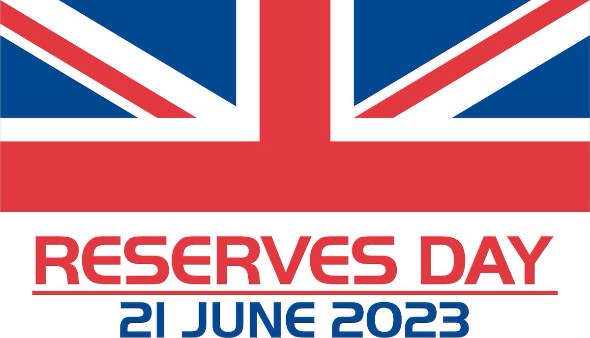 On Reserves Day it's important to applaud, appreciate & salute the dedication, industry and courage of those who make up approximately one sixth of the UK Armed Forces personnel, serving at home & overseas, juggling a military career with civilian life. Thank you #ReservesDay2023