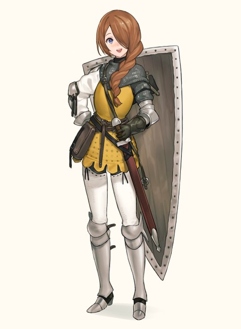 「shield shoulder armor」 illustration images(Latest)｜3pages